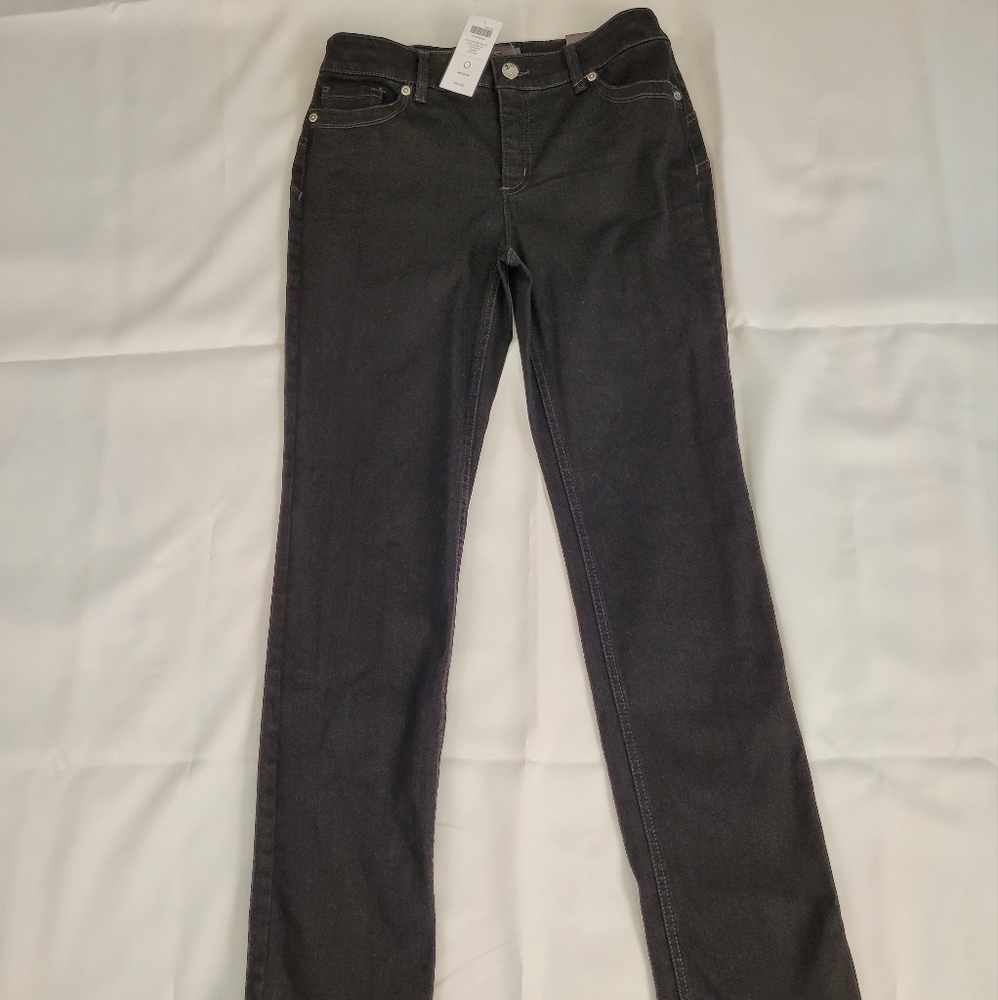Chico's black jeans Size 0, NWT
